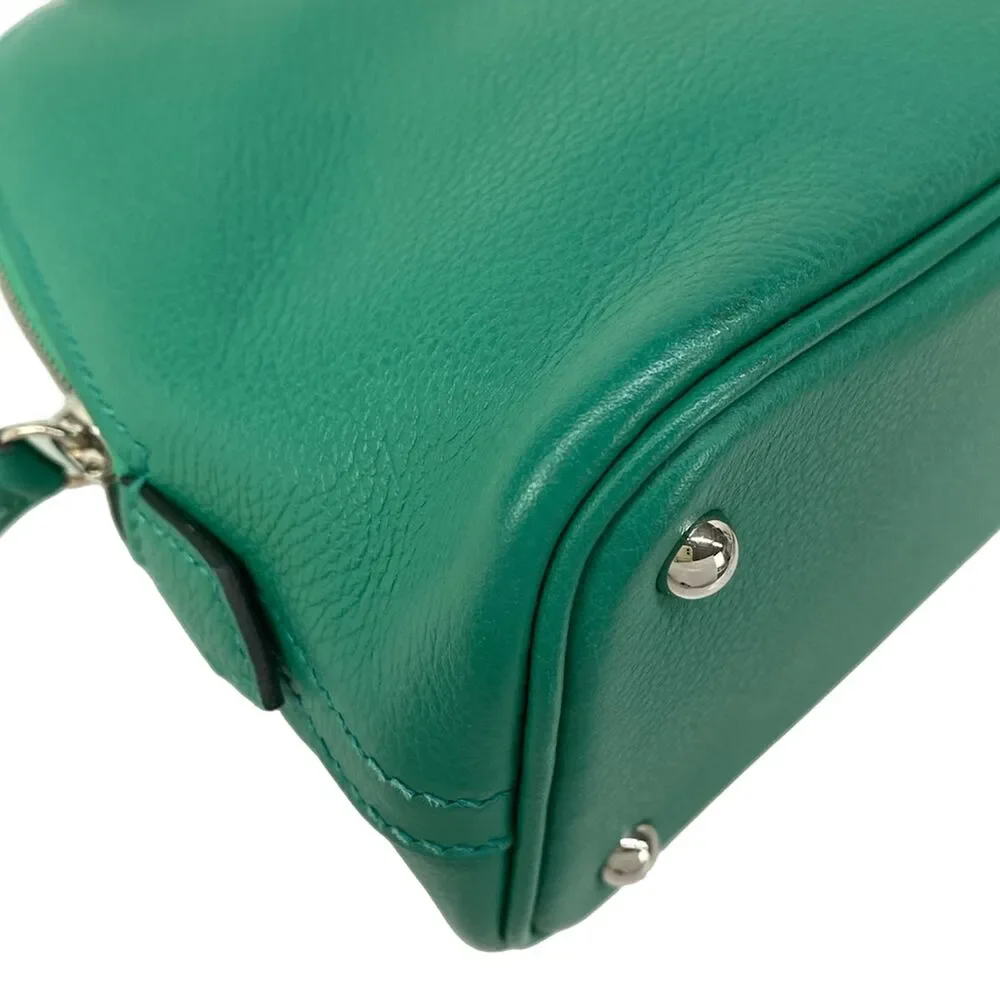 Hermès Bollide 1923 Mini Verso Handbag Mint Rose Lipstick